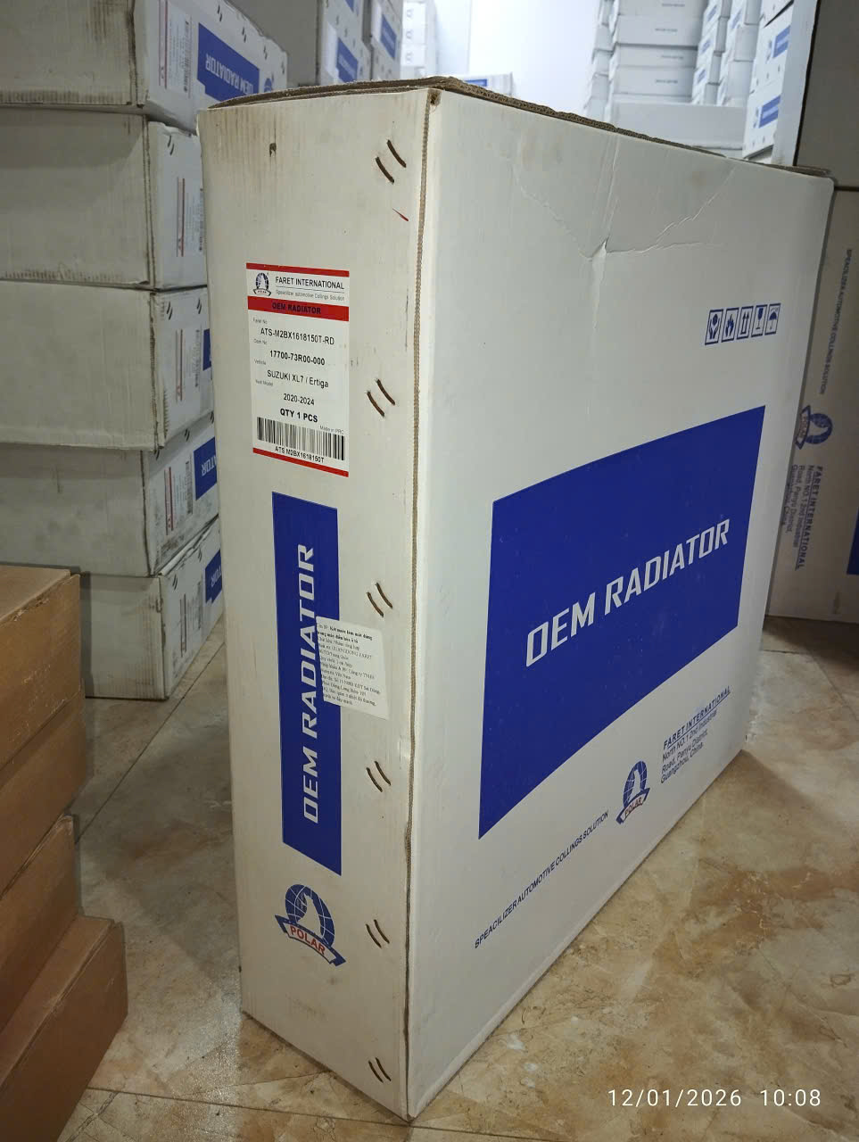 Két nước Suzuki XL7/Ertiga (2020-2024) hàng (OEM) tiêu chuẩn mã chính hãng (17700-73R00-000)