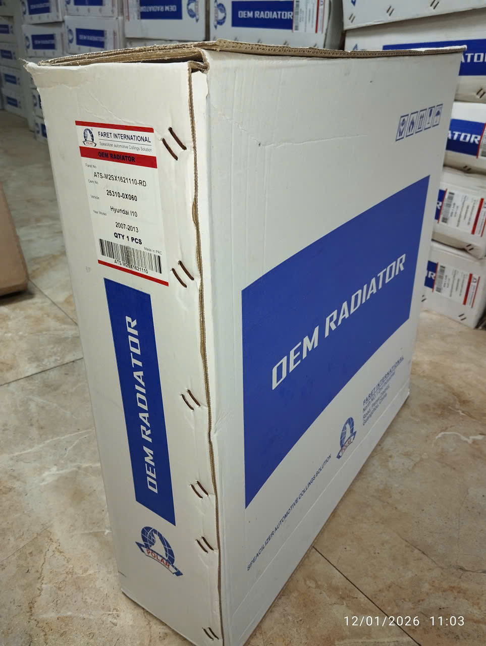 Két nước Hyundai I10 (2007-2013) hàng (OEM) tiêu chuẩn theo mã chính hãng (25310-Ox060)